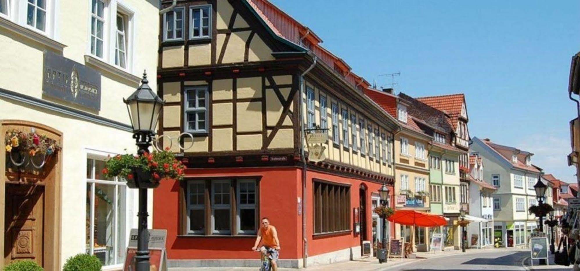 Hotel Muehlhaeuser Hof Und Stadtmauer Mühlhausen Zewnętrze zdjęcie